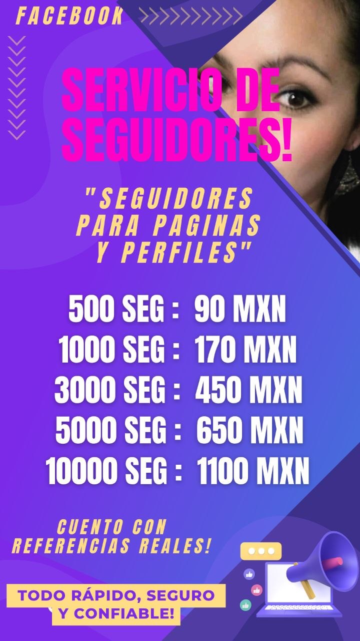 Lista de precios - Seguidores Ocultos