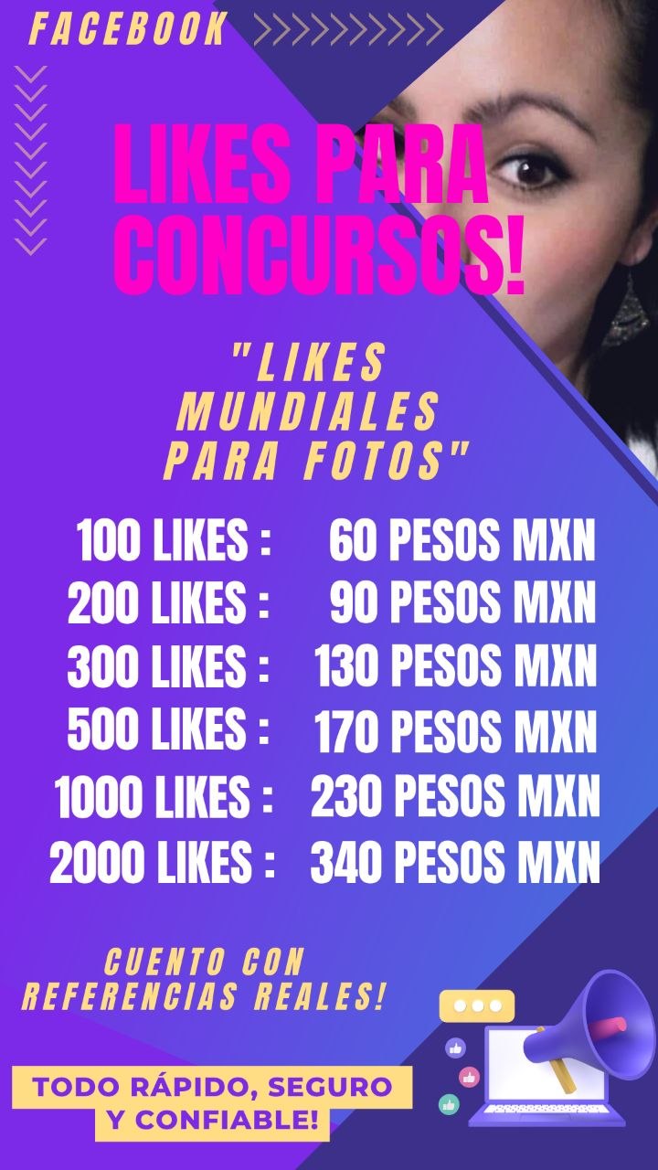 Lista de precios - Likes Mundiales